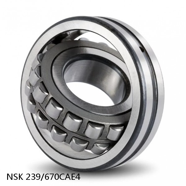 239/670CAE4 NSK Spherical Roller Bearing