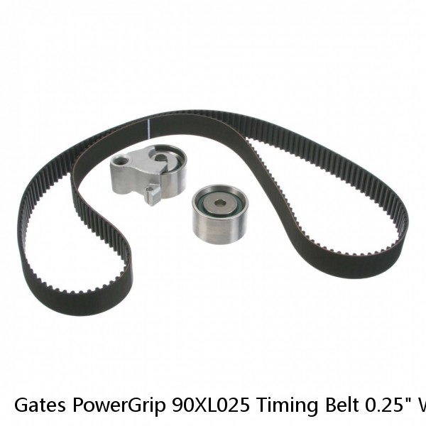 Gates PowerGrip 90XL025 Timing Belt 0.25" Width 9" Length 0.20" Pitch LOT OF 5