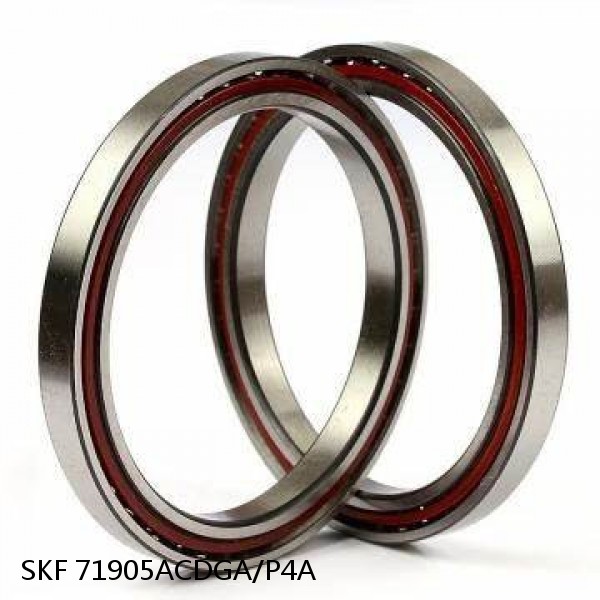 71905ACDGA/P4A SKF Super Precision,Super Precision Bearings,Super Precision Angular Contact,71900 Series,25 Degree Contact Angle