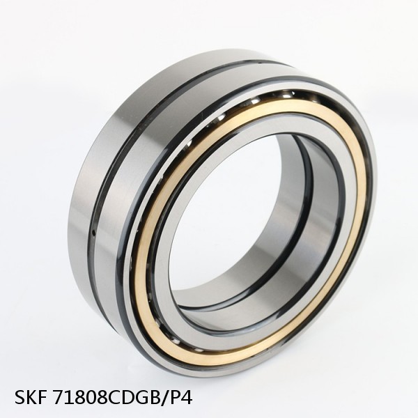 71808CDGB/P4 SKF Super Precision,Super Precision Bearings,Super Precision Angular Contact,71800 Series,15 Degree Contact Angle